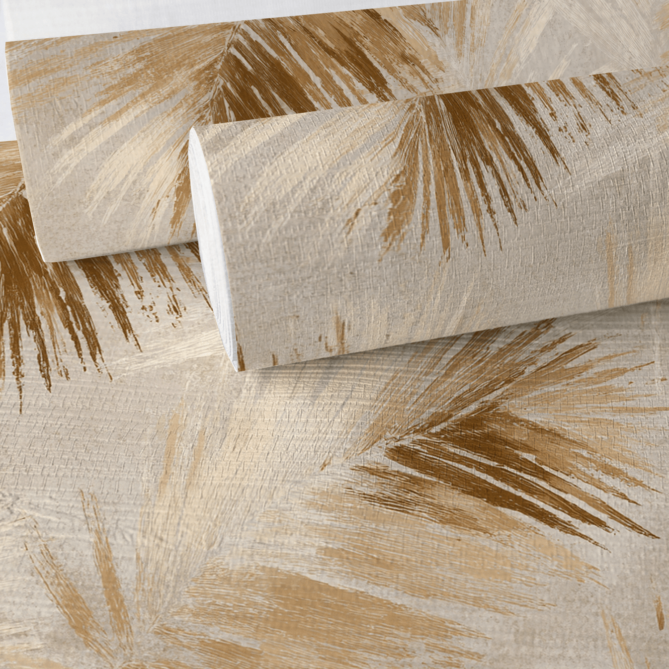 Daybreak Faux Grasscloth Wallpaper - Painted Paper