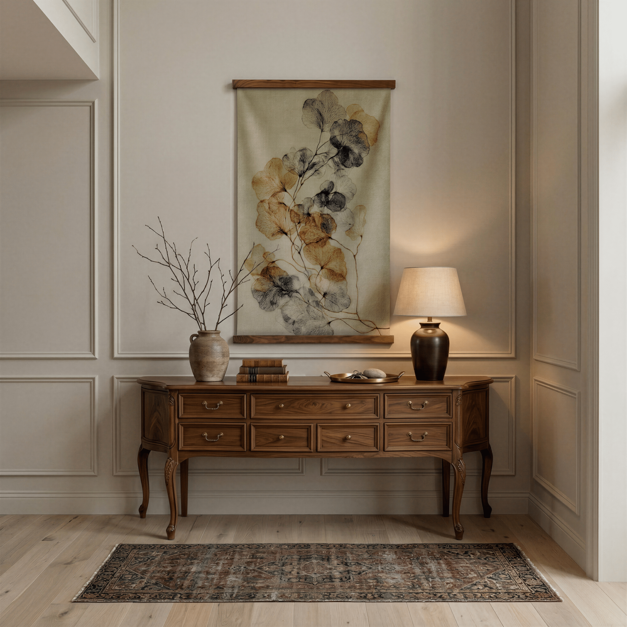 Delicate Impressions - Tapestry - Painted Paper