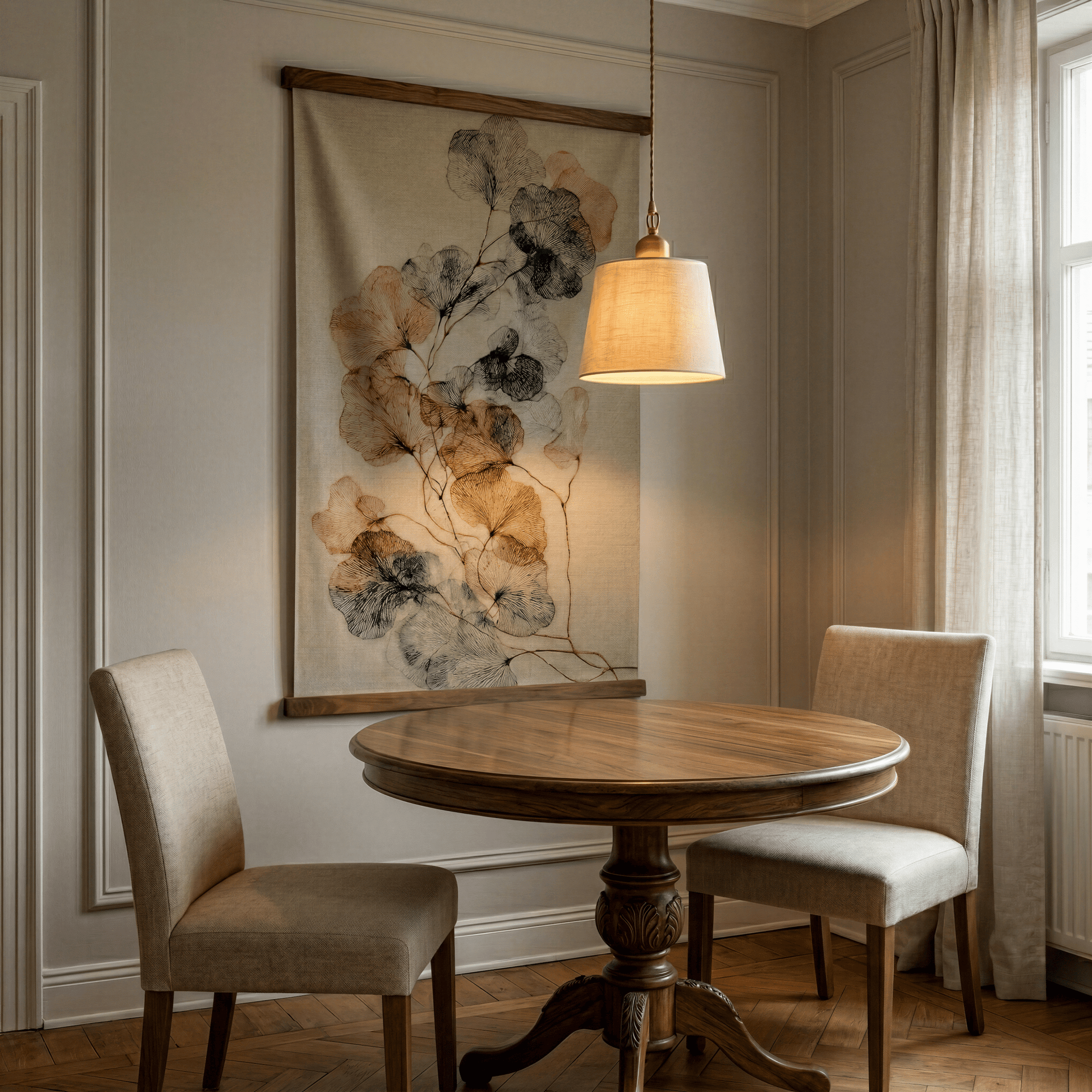 Delicate Impressions - Tapestry - Painted Paper
