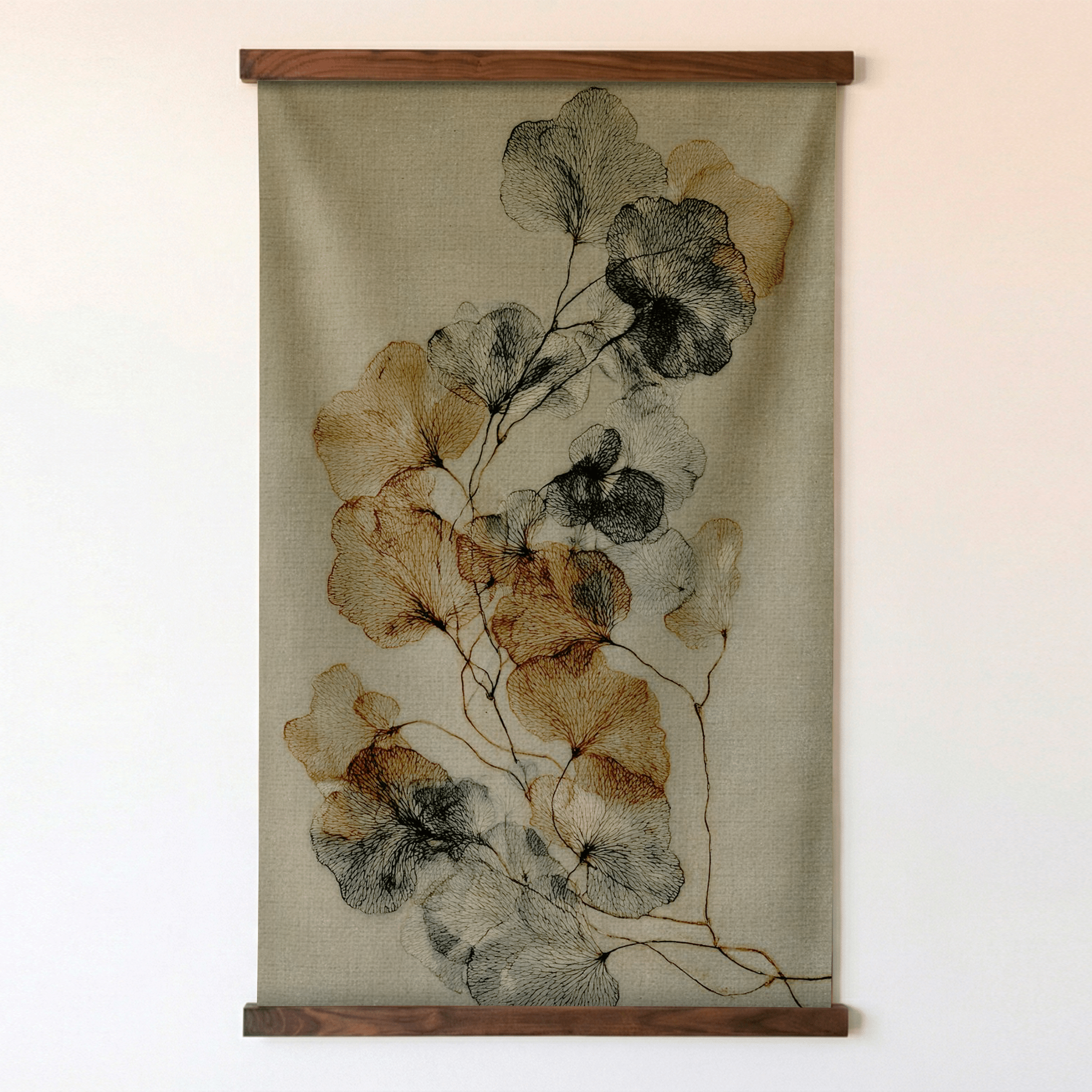 Delicate Impressions - Tapestry - Painted Paper
