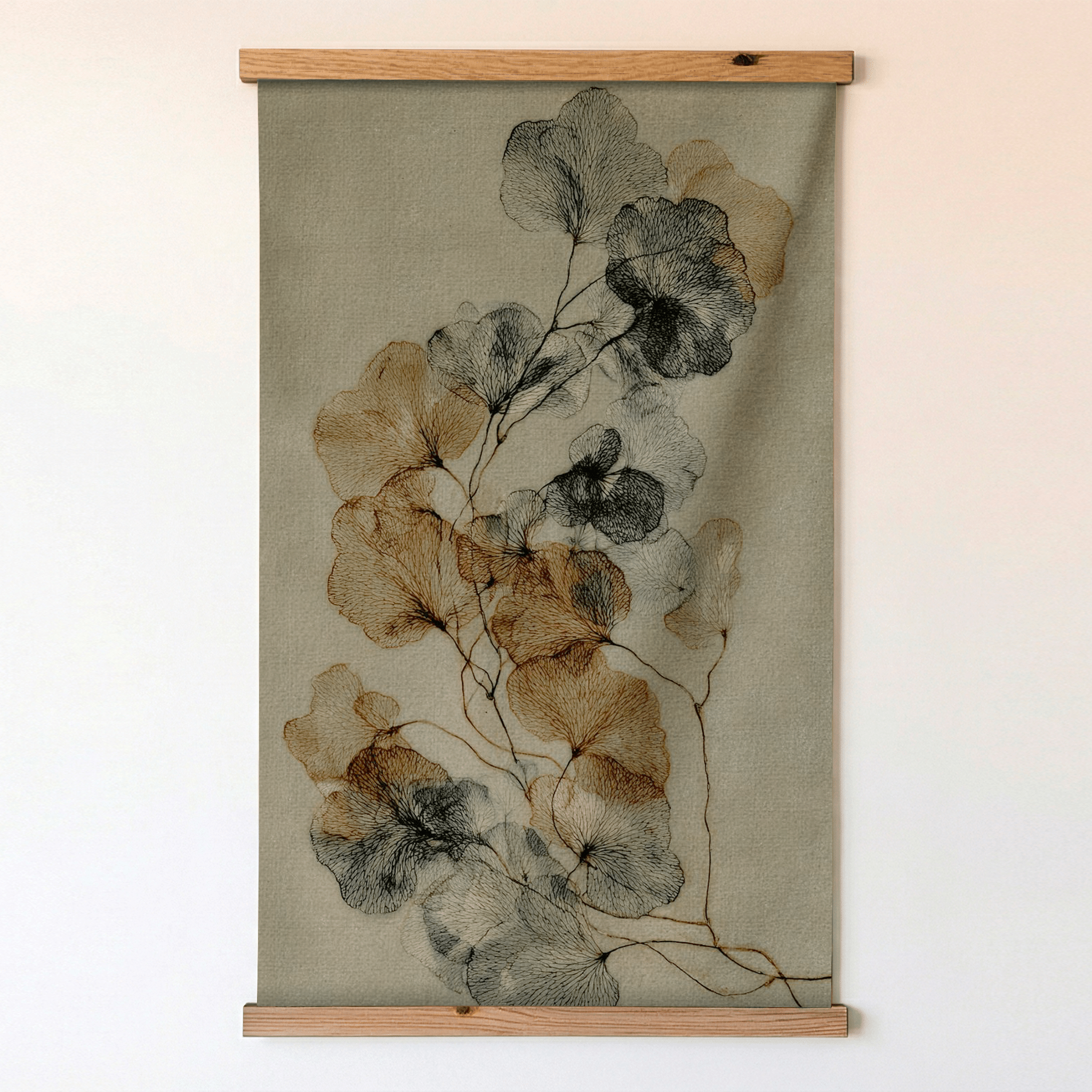 Delicate Impressions - Tapestry - Painted Paper