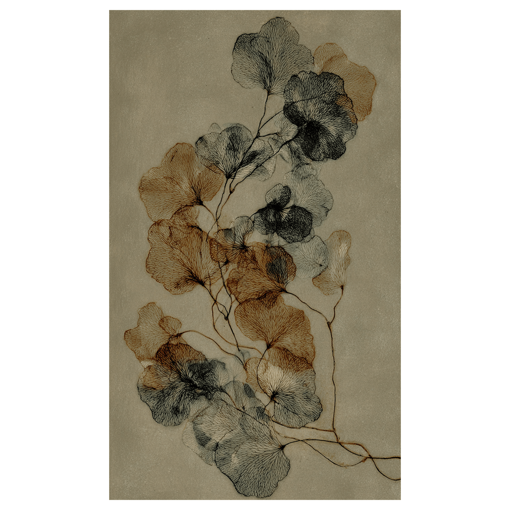 Delicate Impressions - Tapestry - Painted Paper