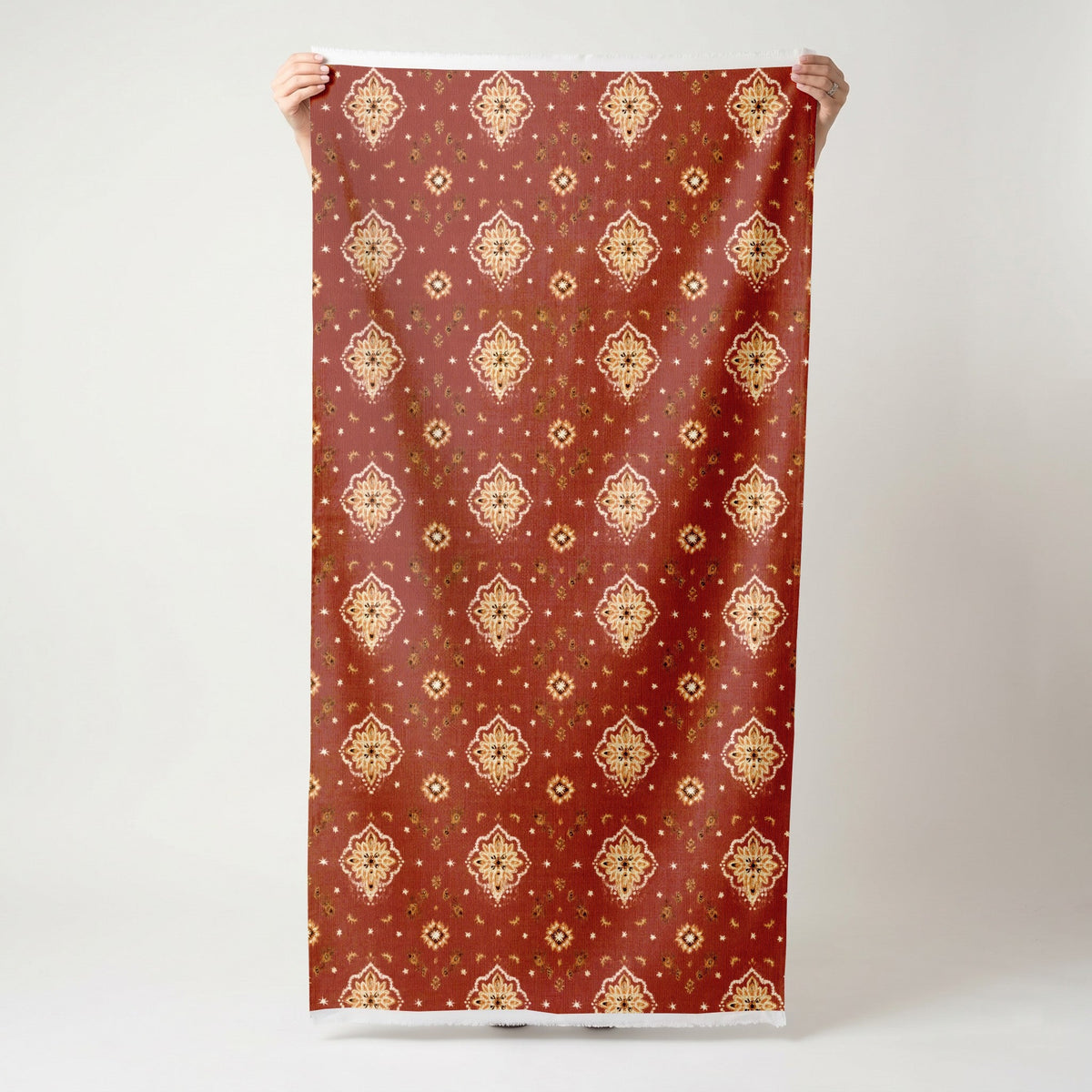 Desert Bloom - Fabric - Painted Paper
