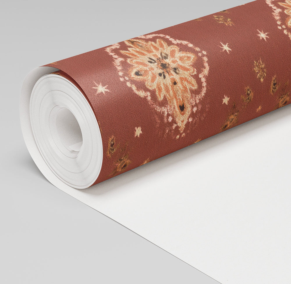 Desert Bloom Wallpaper - Painted Paper