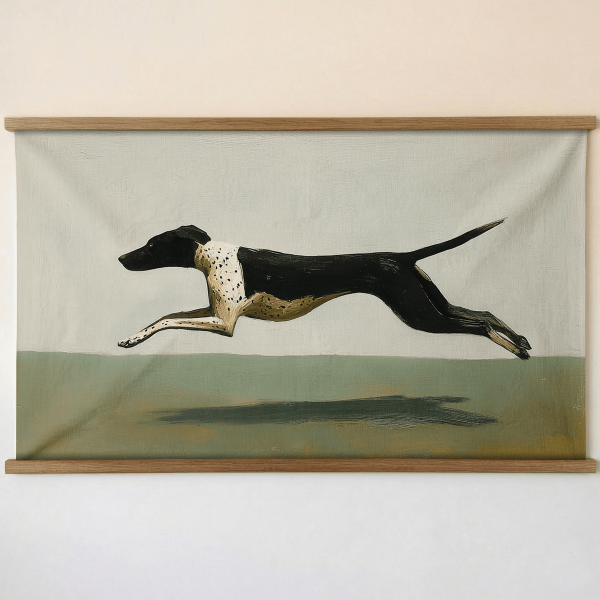 Destined for the Hunt - Tapestry - Painted Paper