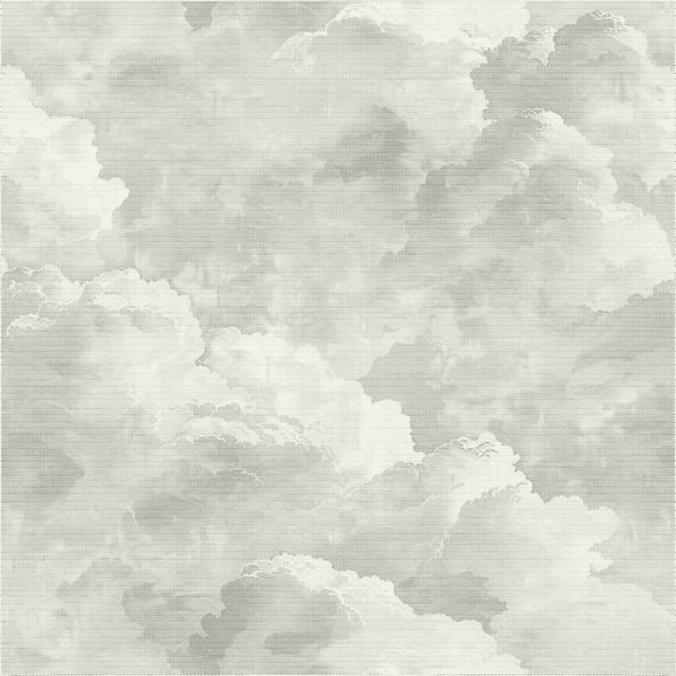 Dior Clouds Faux Grasscloth Wallpaper - Painted Paper