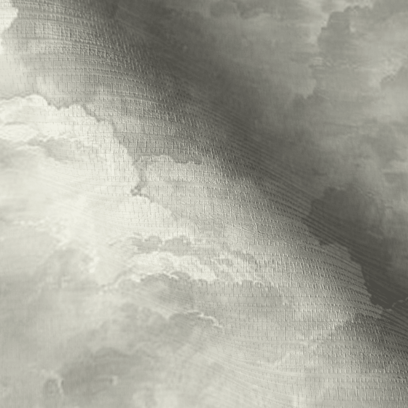 Dior Clouds Faux Grasscloth Wallpaper - Painted Paper