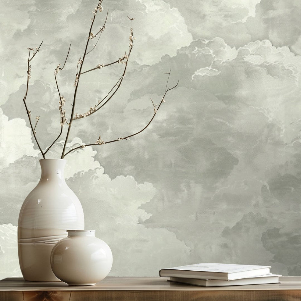 Dior Clouds Wallpaper - Painted Paper