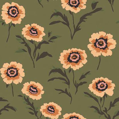 Doris Wallpaper - Painted Paper