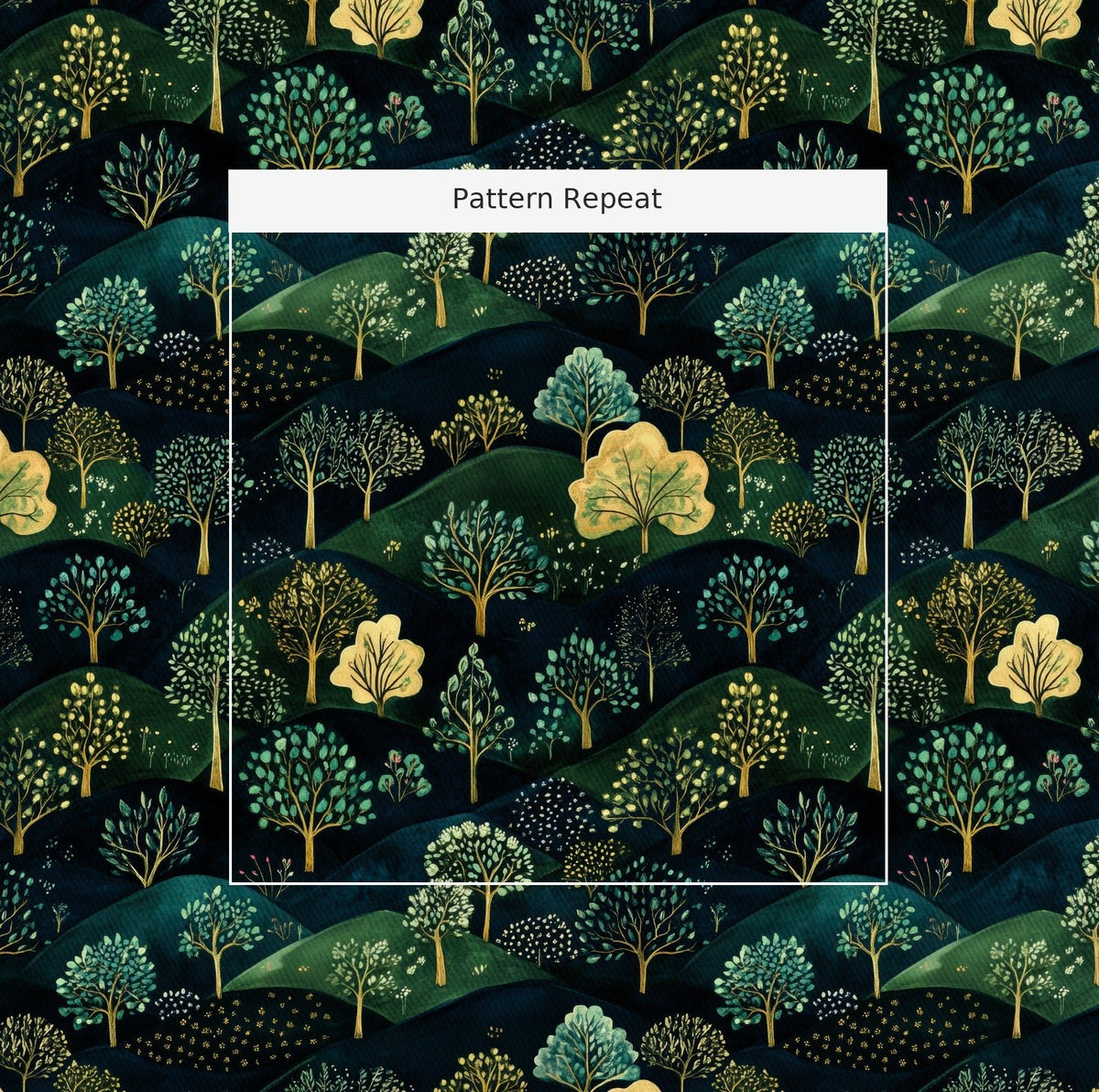 Dovewood - Fabric - Painted Paper