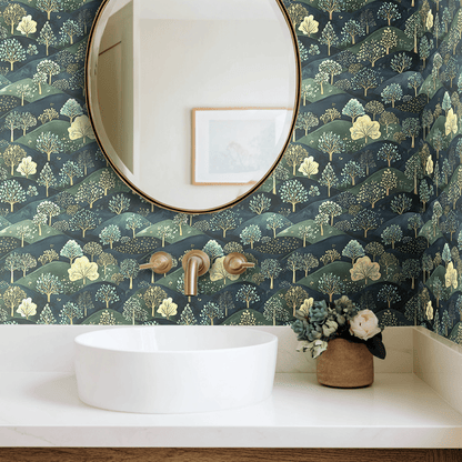 Dovewood Wallpaper - Painted Paper