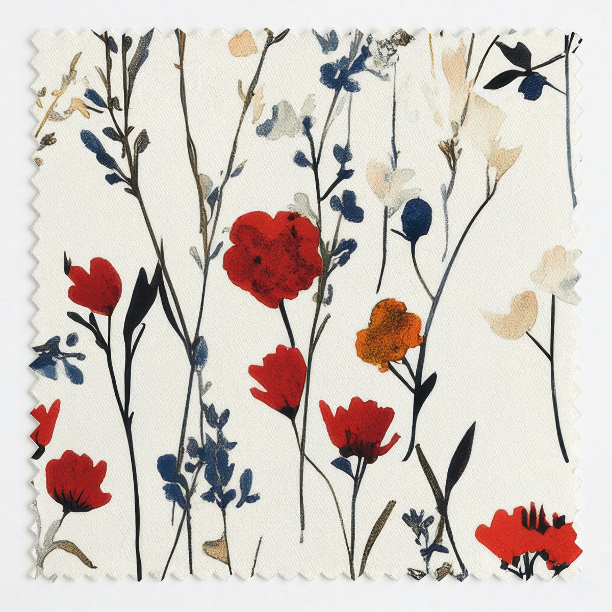 Dovie - Fabric - Painted Paper