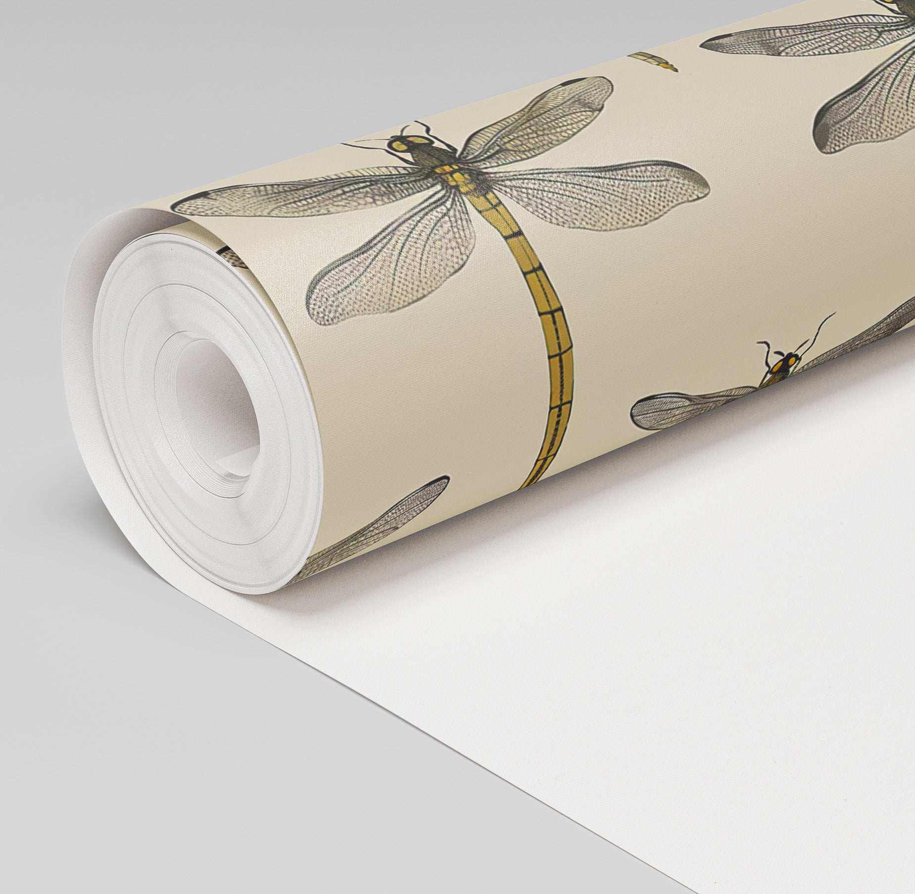 Dragonfly Disco Wallpaper - Painted Paper