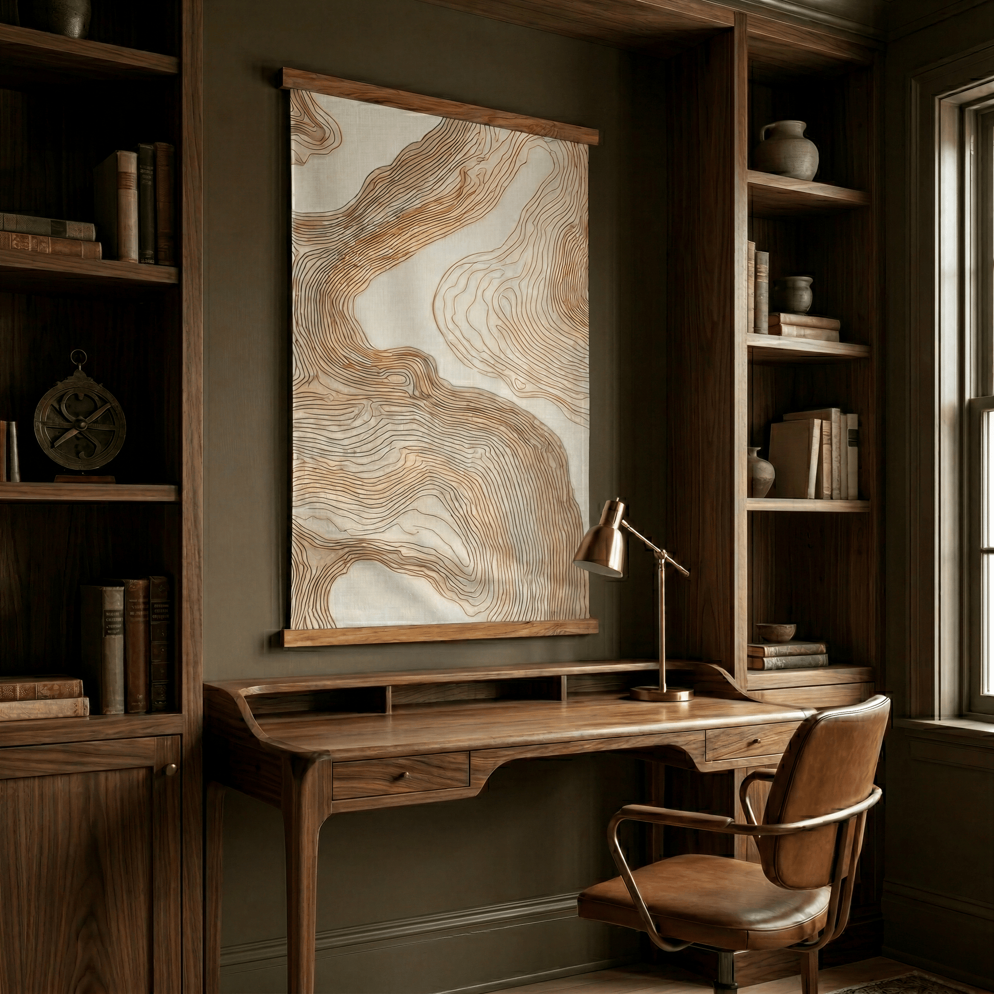 Drifted Layers - Tapestry - Painted Paper