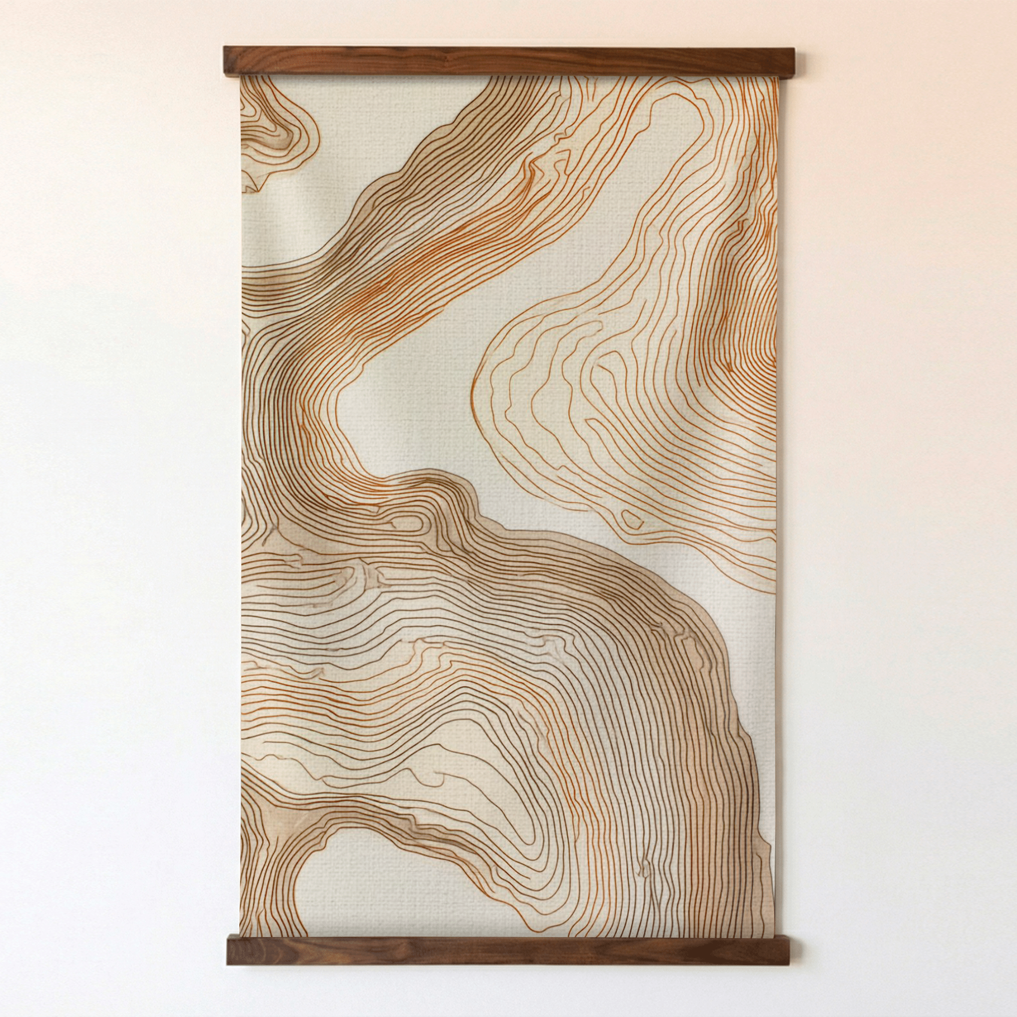 Drifted Layers - Tapestry - Painted Paper