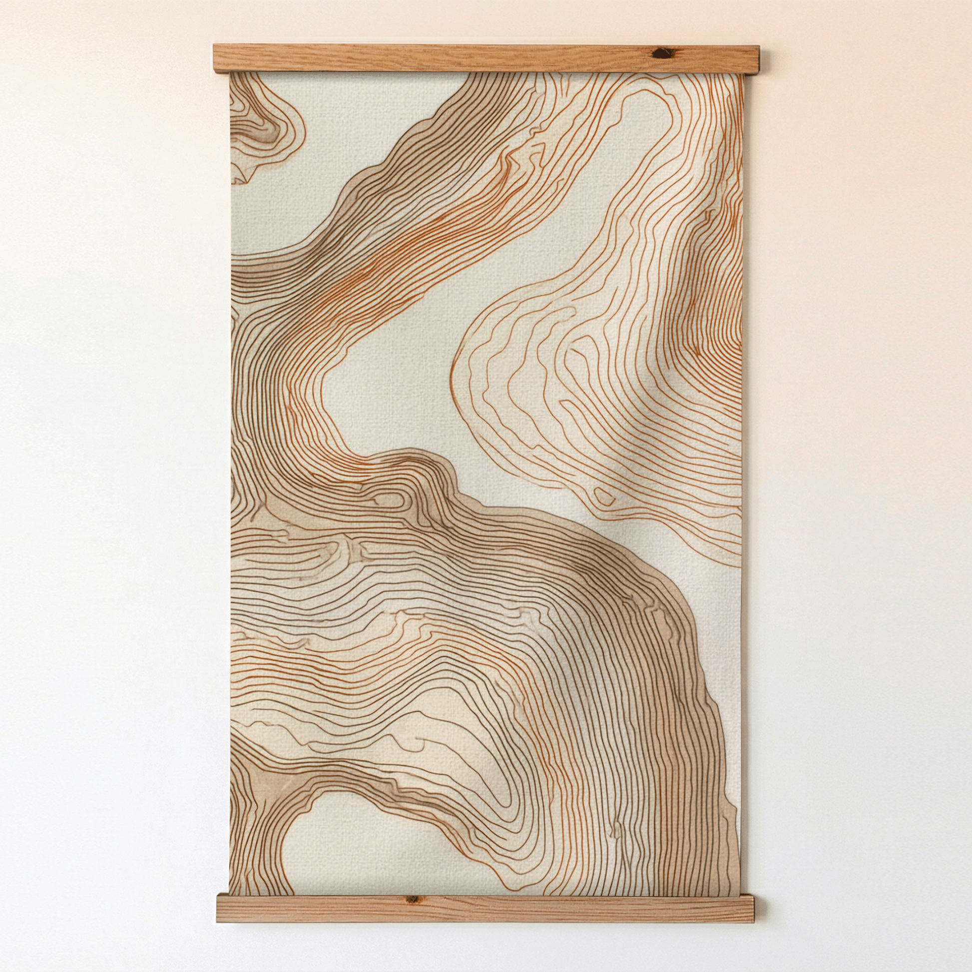 Drifted Layers - Tapestry - Painted Paper