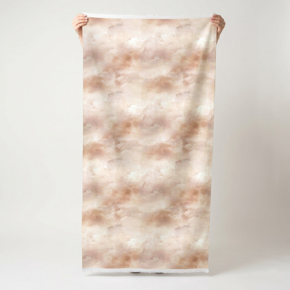 Dusky Taupe - Fabric - Painted Paper