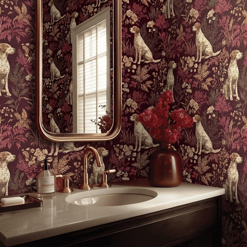 Fern & Fetch Faux Grasscloth Wallpaper