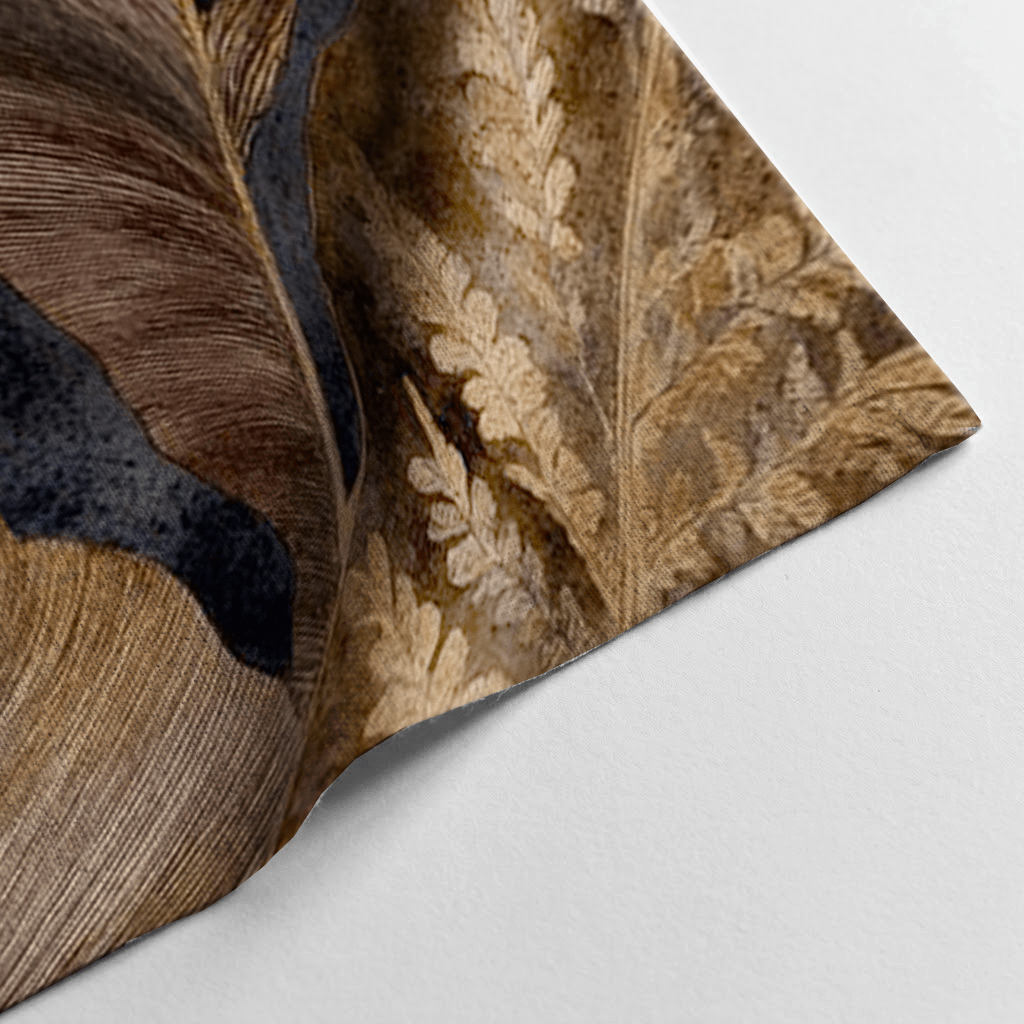 Earthen Foliage - Tapestry - Painted Paper
