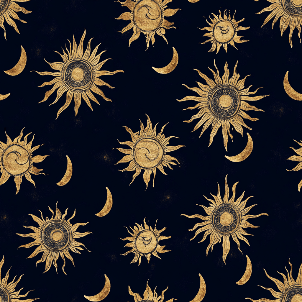 Eclipse Wallpaper – Painted Paper