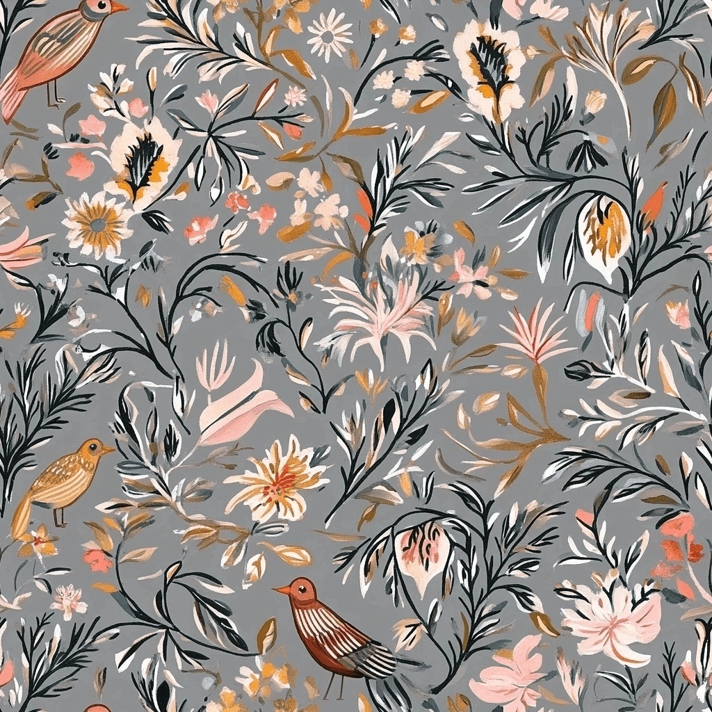 Edeline Wallpaper - Painted Paper