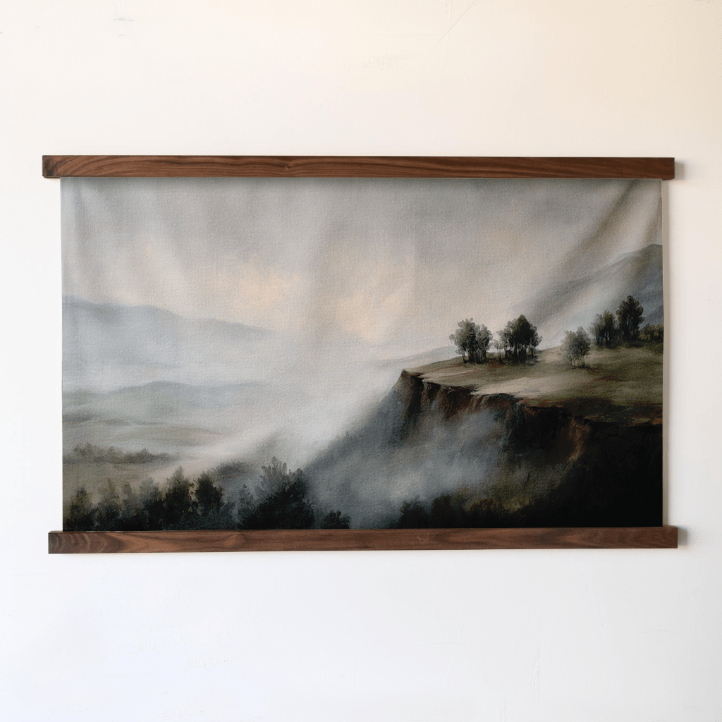 Edge of Stillness - Tapestry - Painted Paper