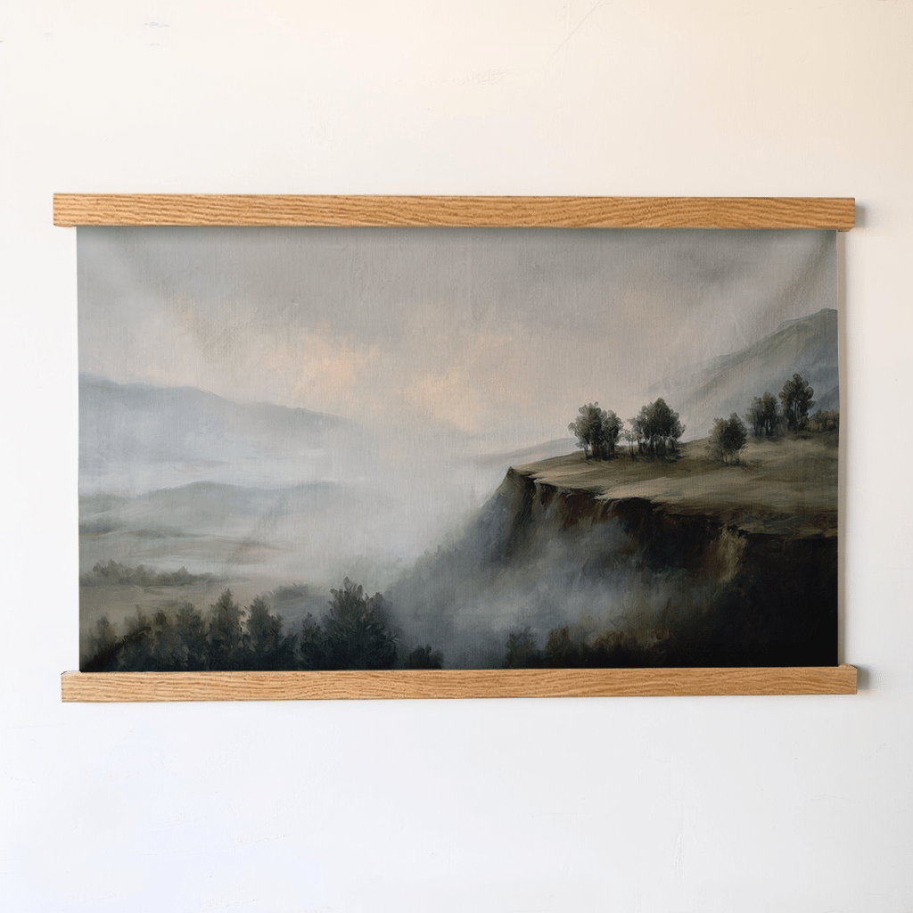 Edge of Stillness - Tapestry - Painted Paper