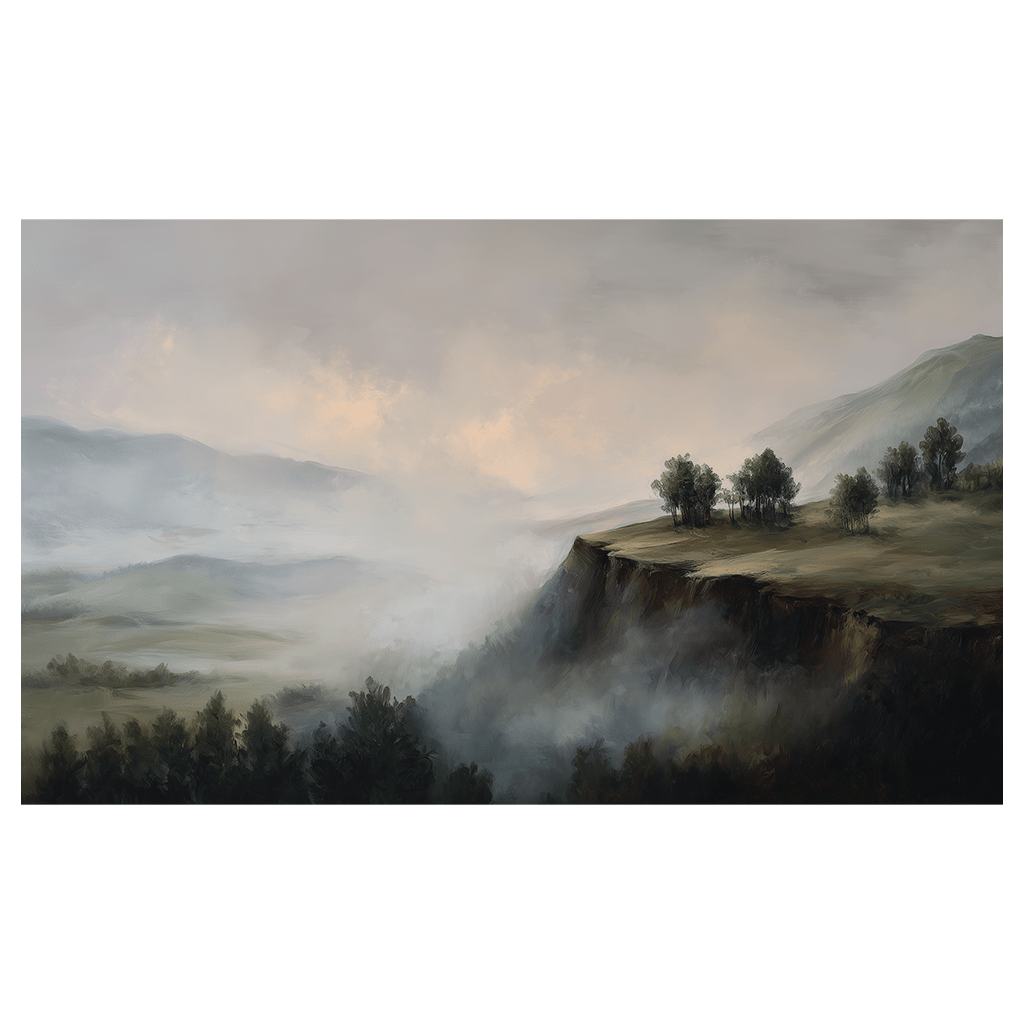 Edge of Stillness - Tapestry - Painted Paper