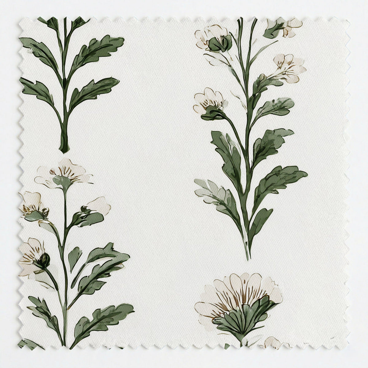 Effie Block Print - Fabric - Painted Paper