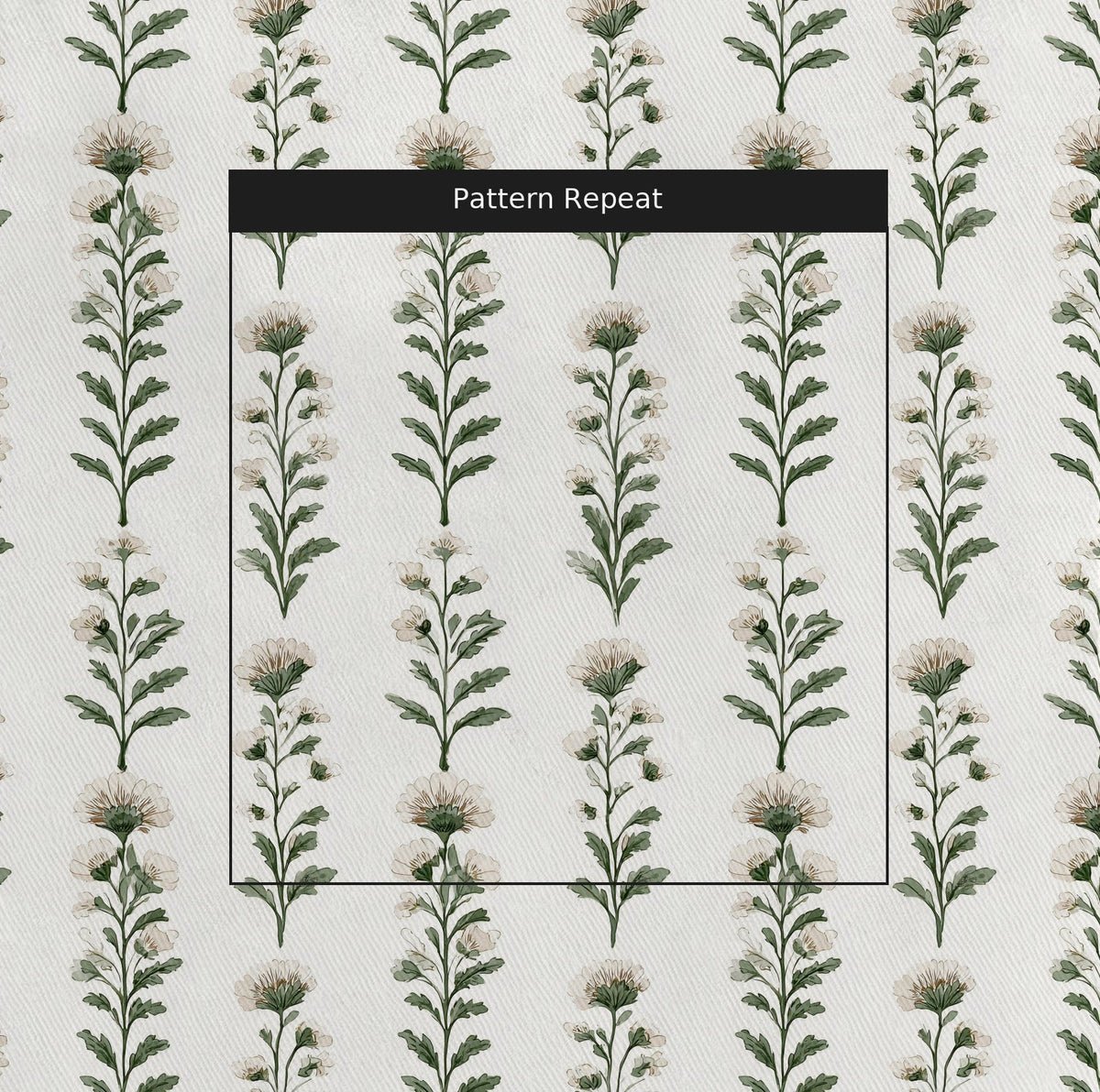 Effie Block Print - Fabric - Painted Paper