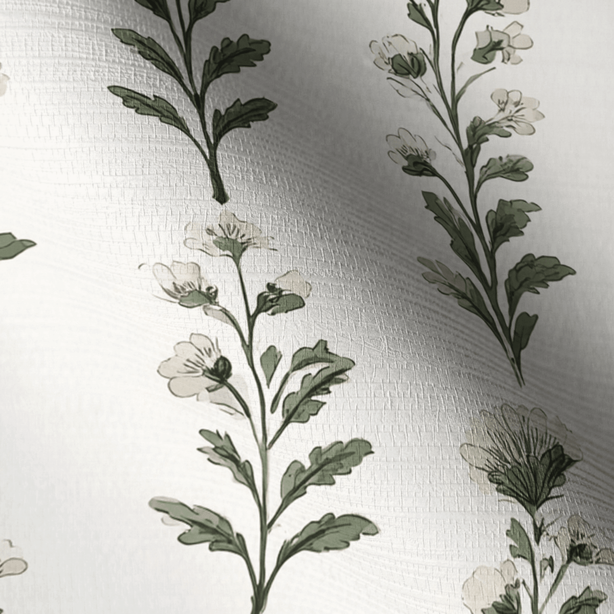Effie Block Print Faux Grasscloth Wallpaper - Painted Paper