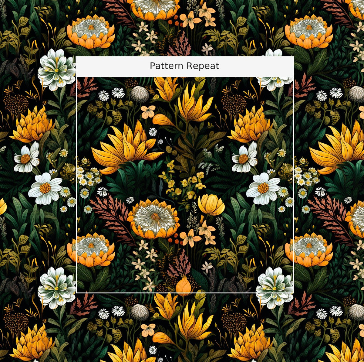 Ellis Botanical - Fabric - Painted Paper