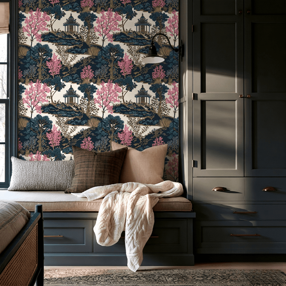 Eloise Blossom Wallpaper - Painted Paper