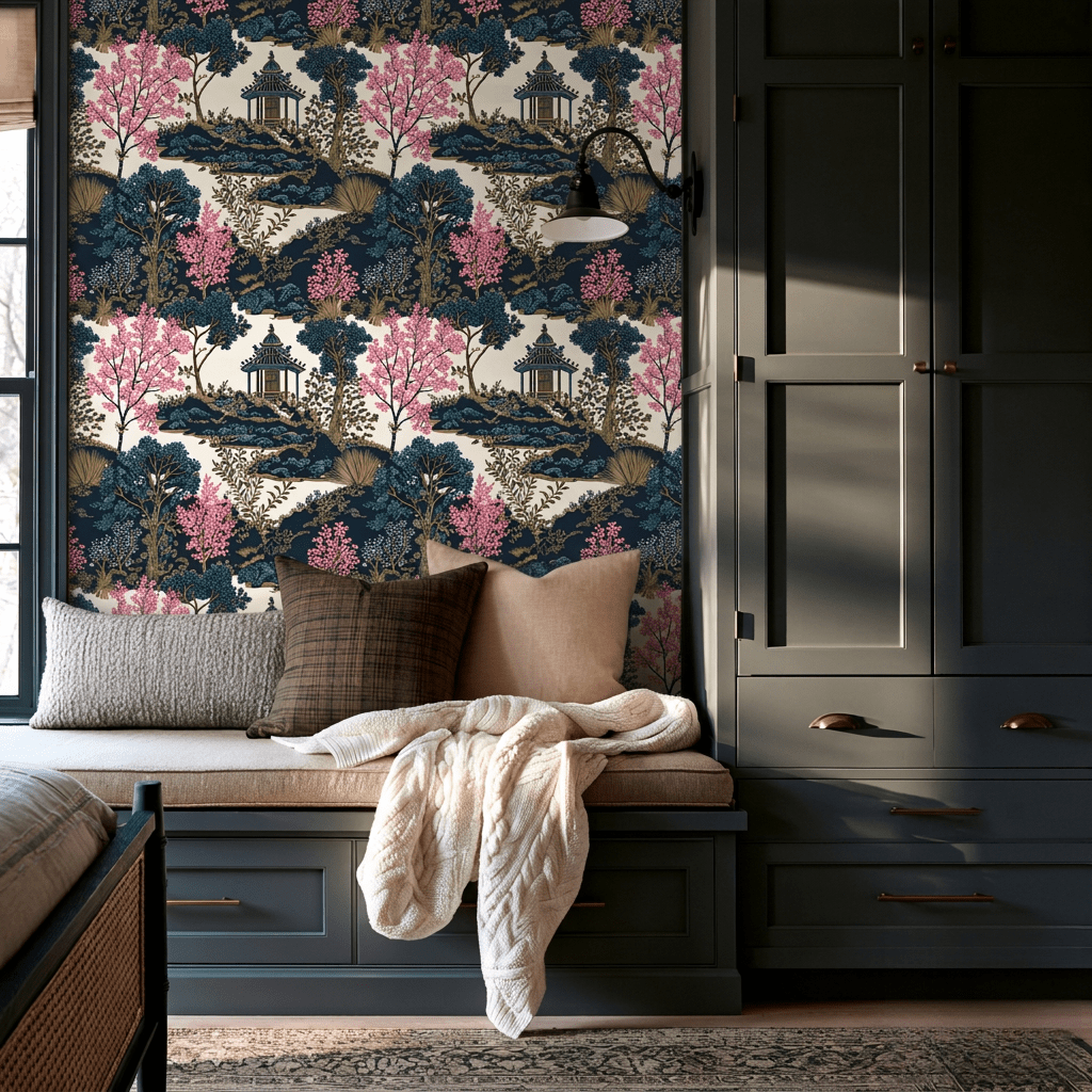 Eloise Blossom Wallpaper - Painted Paper