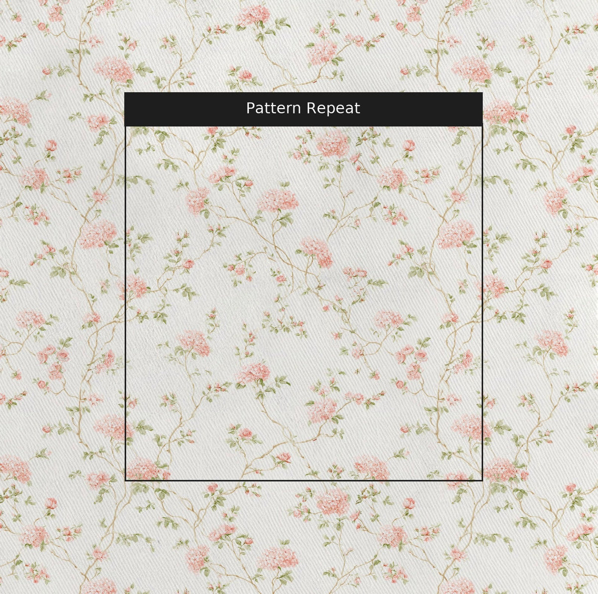 El's Bouquet - Fabric - Painted Paper