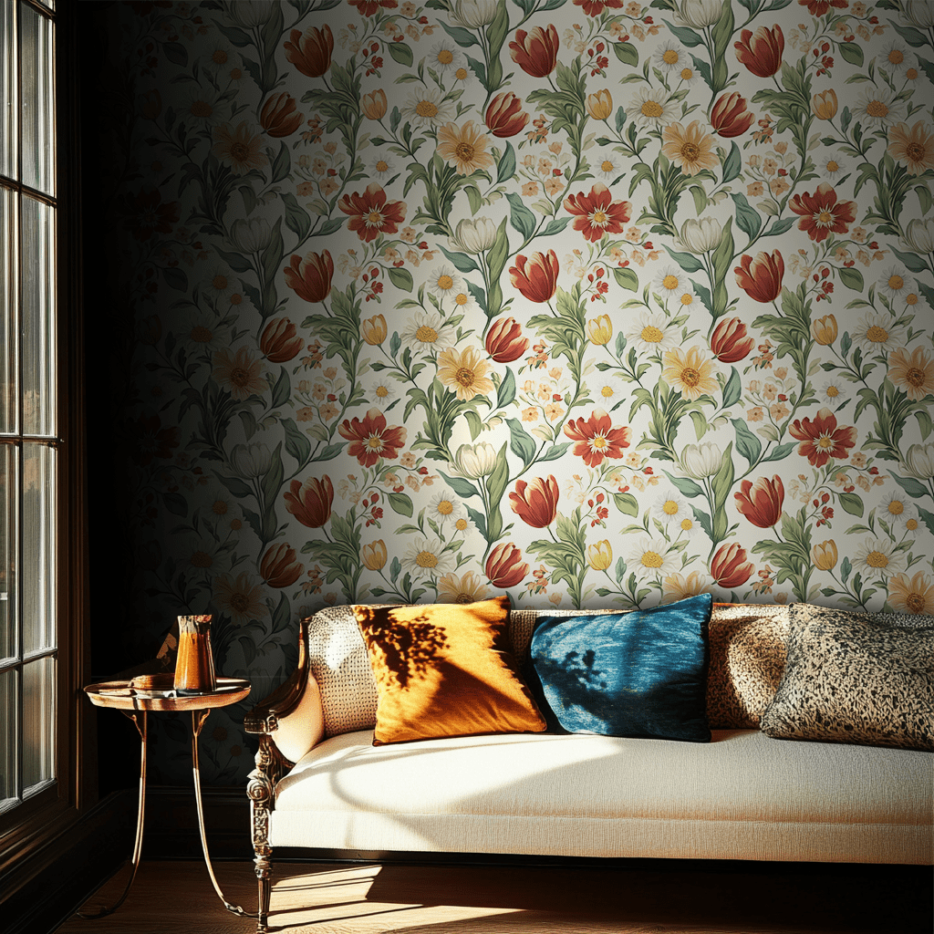 Elysia Wallpaper - Painted Paper