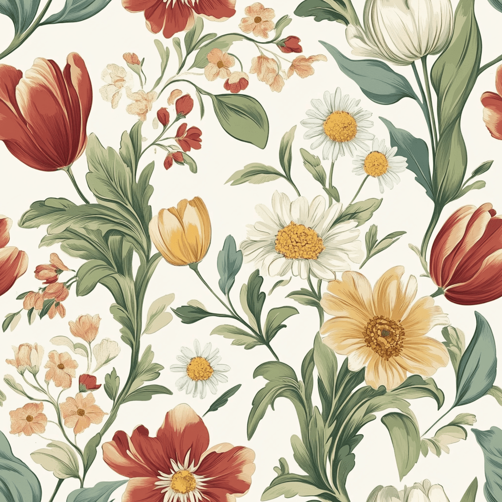 Elysia Wallpaper - Painted Paper