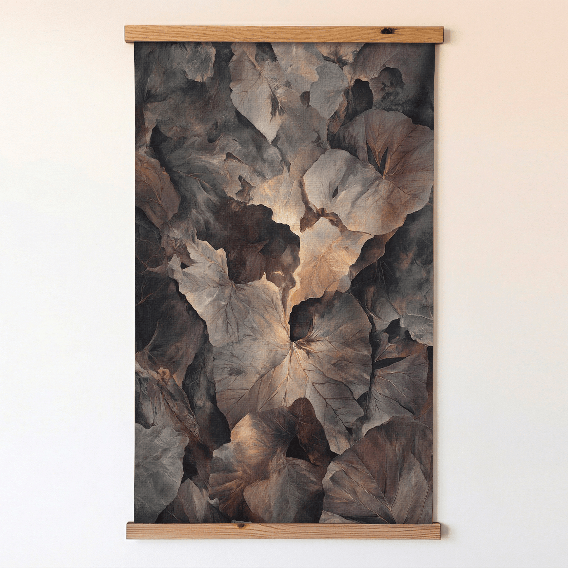 Ember Veil - Tapestry - Painted Paper