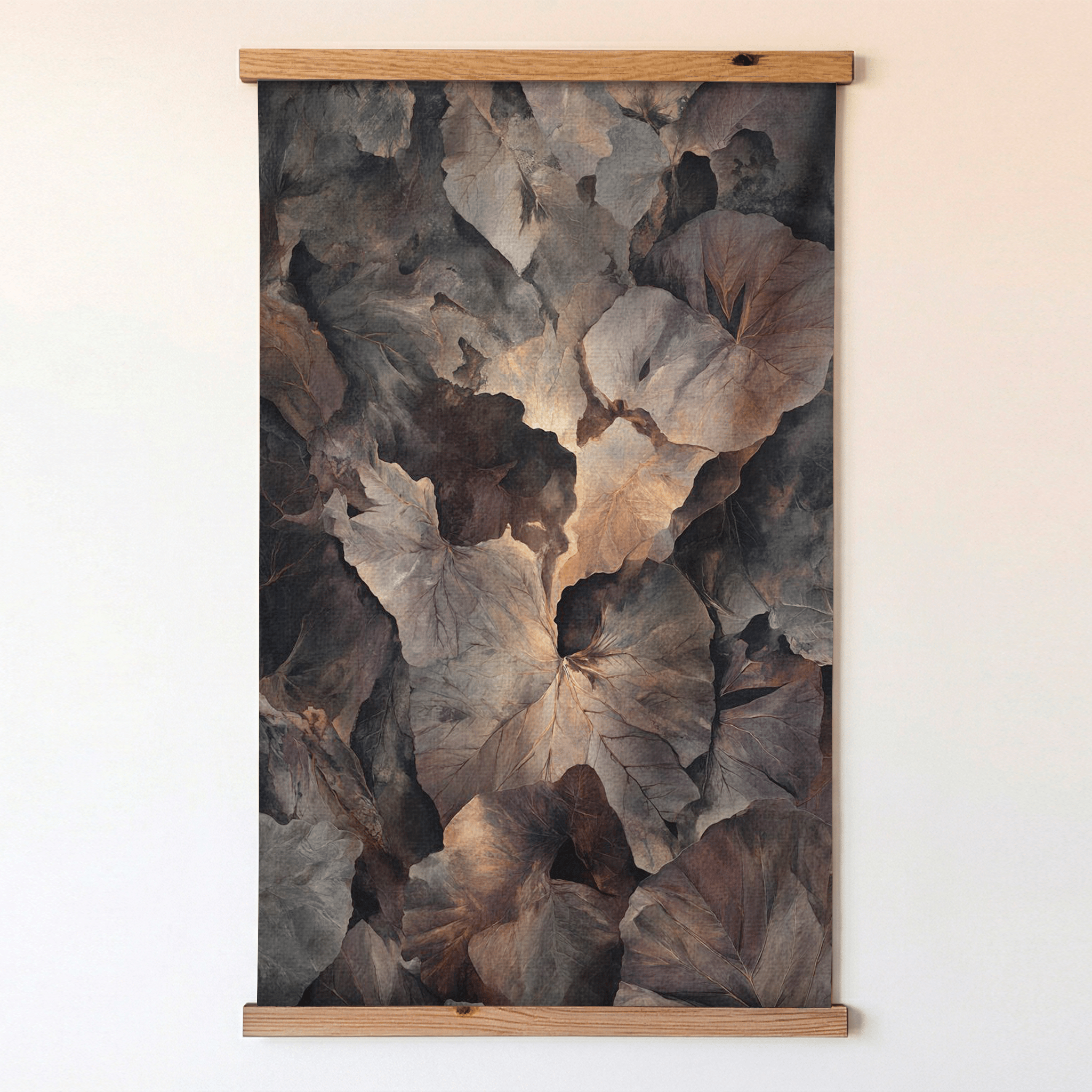 Ember Veil - Tapestry - Painted Paper