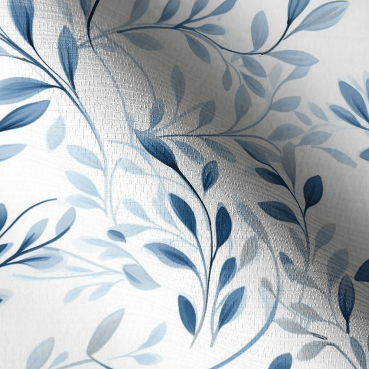 Emika Flora Faux Grasscloth Wallpaper - Painted Paper