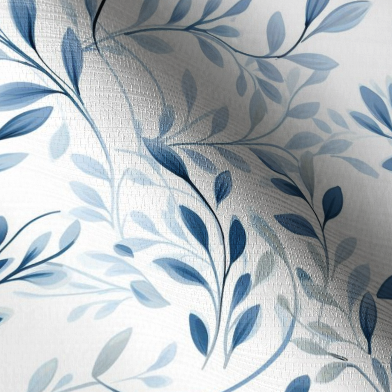 Emika Flora Faux Grasscloth Wallpaper