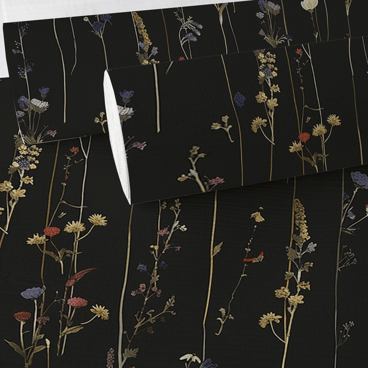 Emily Faux Grasscloth Wallpaper - Painted Paper