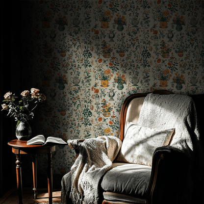 Emmanuelle Wallpaper - Painted Paper