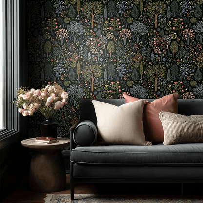 Enchanted Grove Wallpaper - Painted Paper