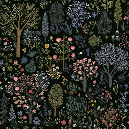 Enchanted Grove Wallpaper - Painted Paper