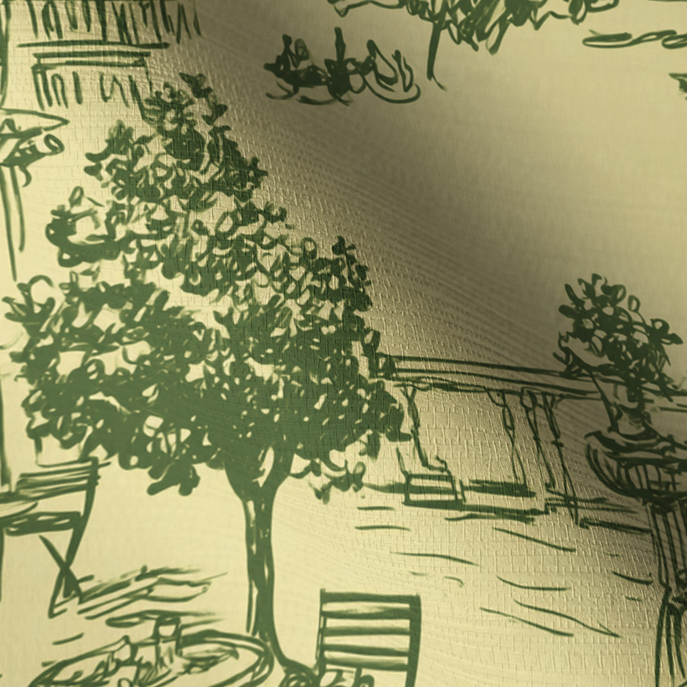 Escape to Rome Faux Grasscloth Wallpaper
