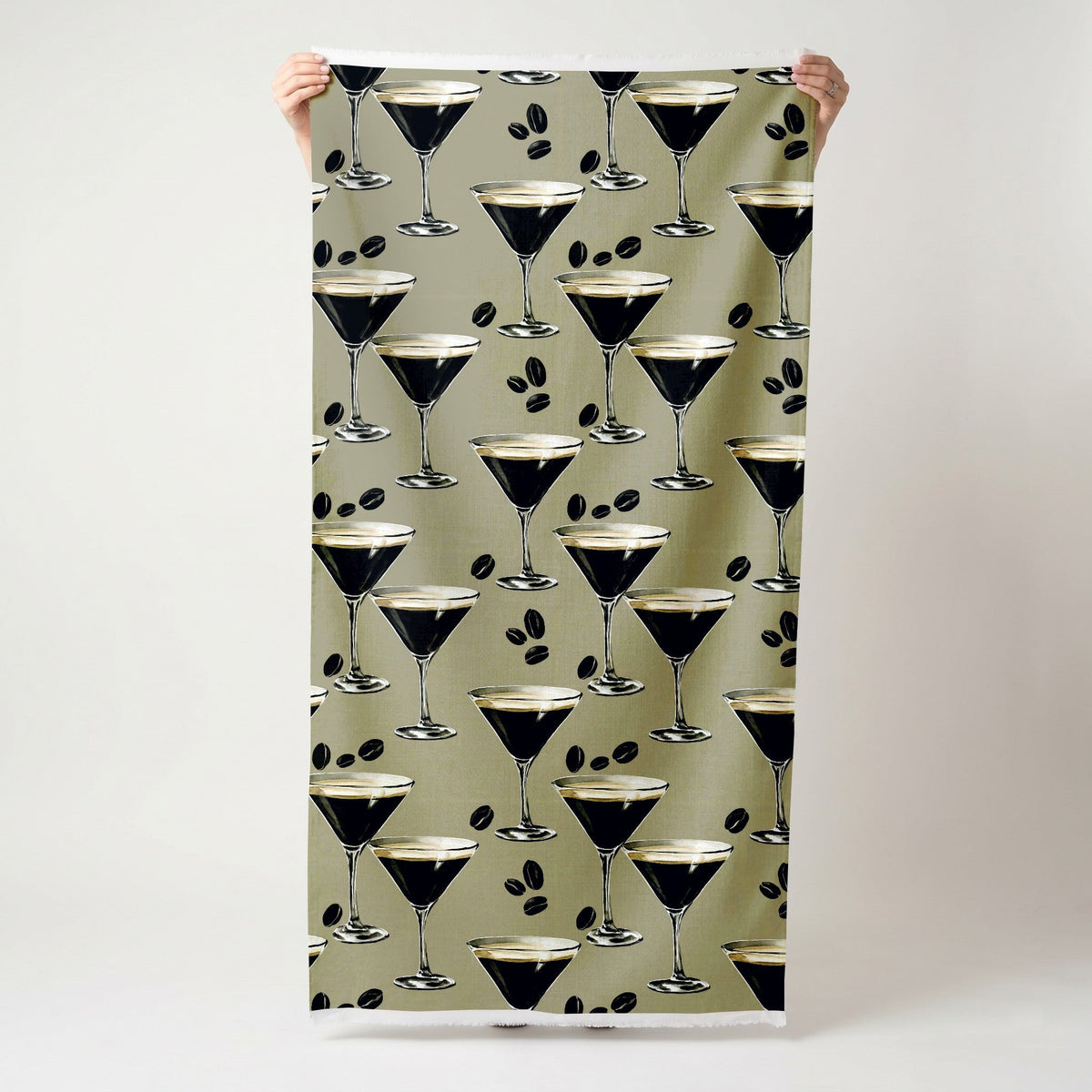 Espresso Tini - Fabric - Painted Paper