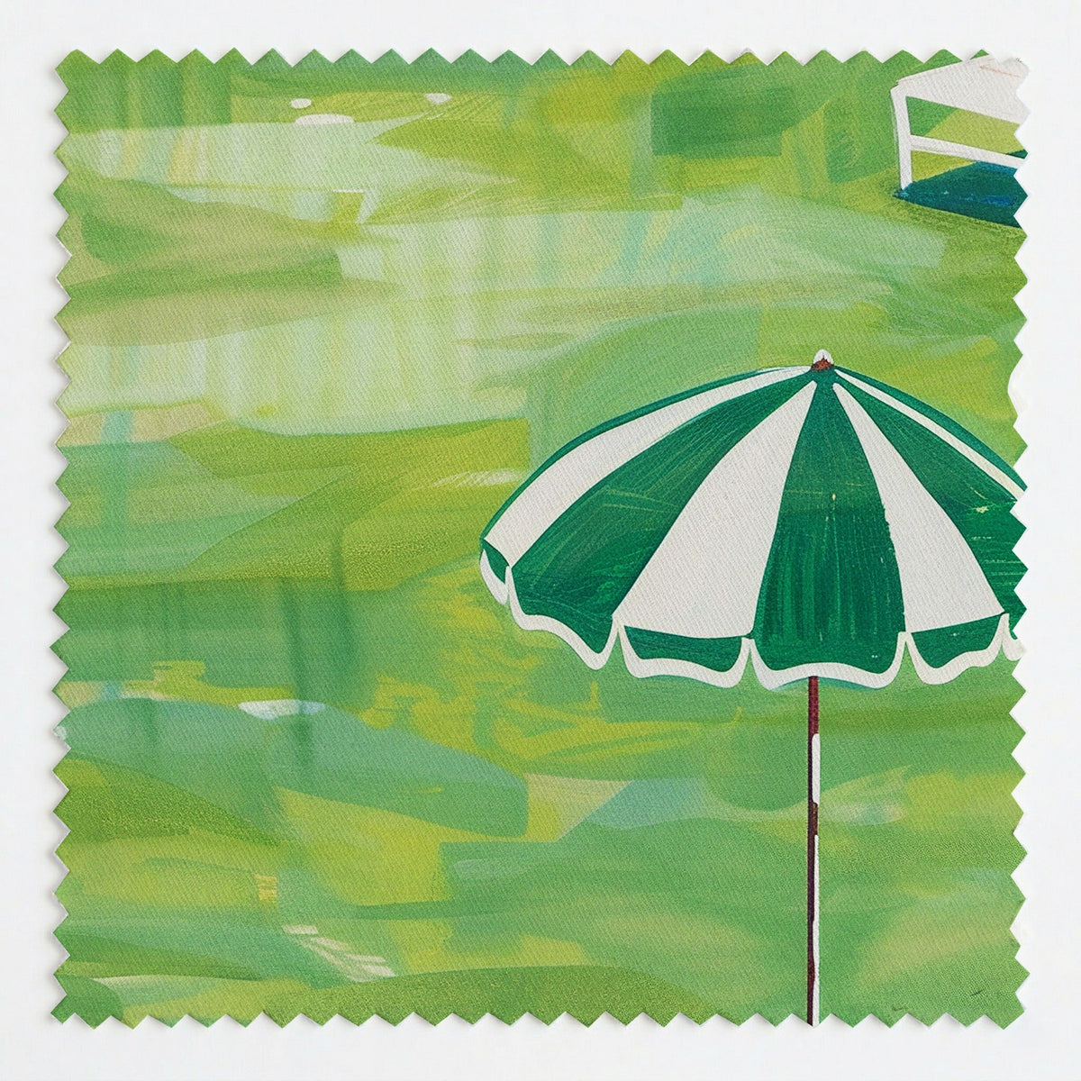 Estate Grounds - Fabric - Painted Paper