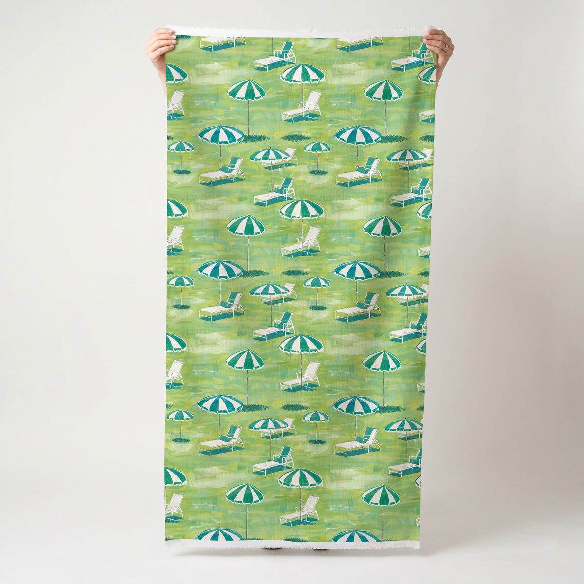 Estate Grounds - Fabric - Painted Paper