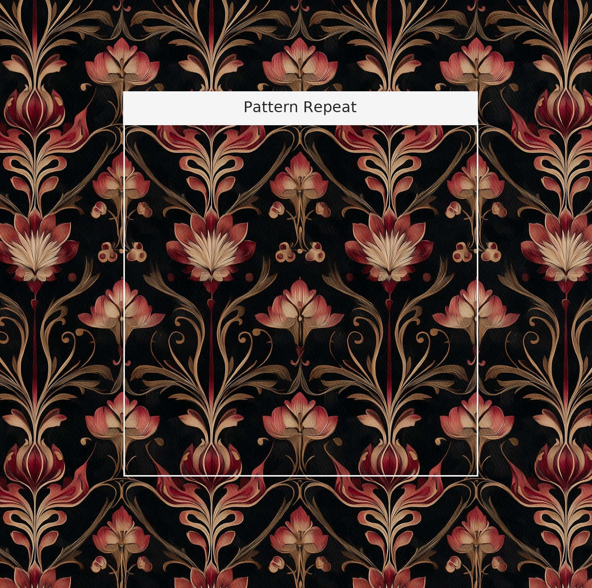 Estelle - Fabric - Painted Paper
